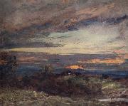 John Constable Hampstead Heath,sun setting over Harrow 12 September 1821 oil painting picture wholesale